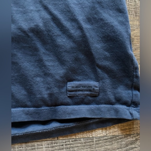 Life is good womens size XL crusher tee dark heather blue rainbow v-neck t-shirt - Picture 7 of 8